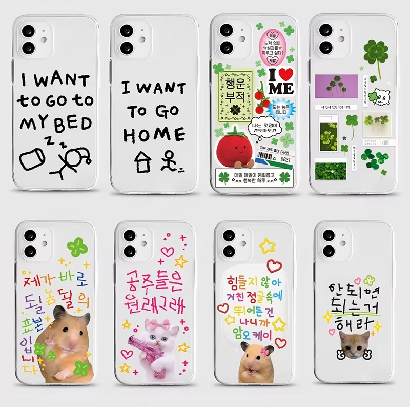 Phone Cases Xr Iphone - Korean Ins Cute Four Leaf Clover