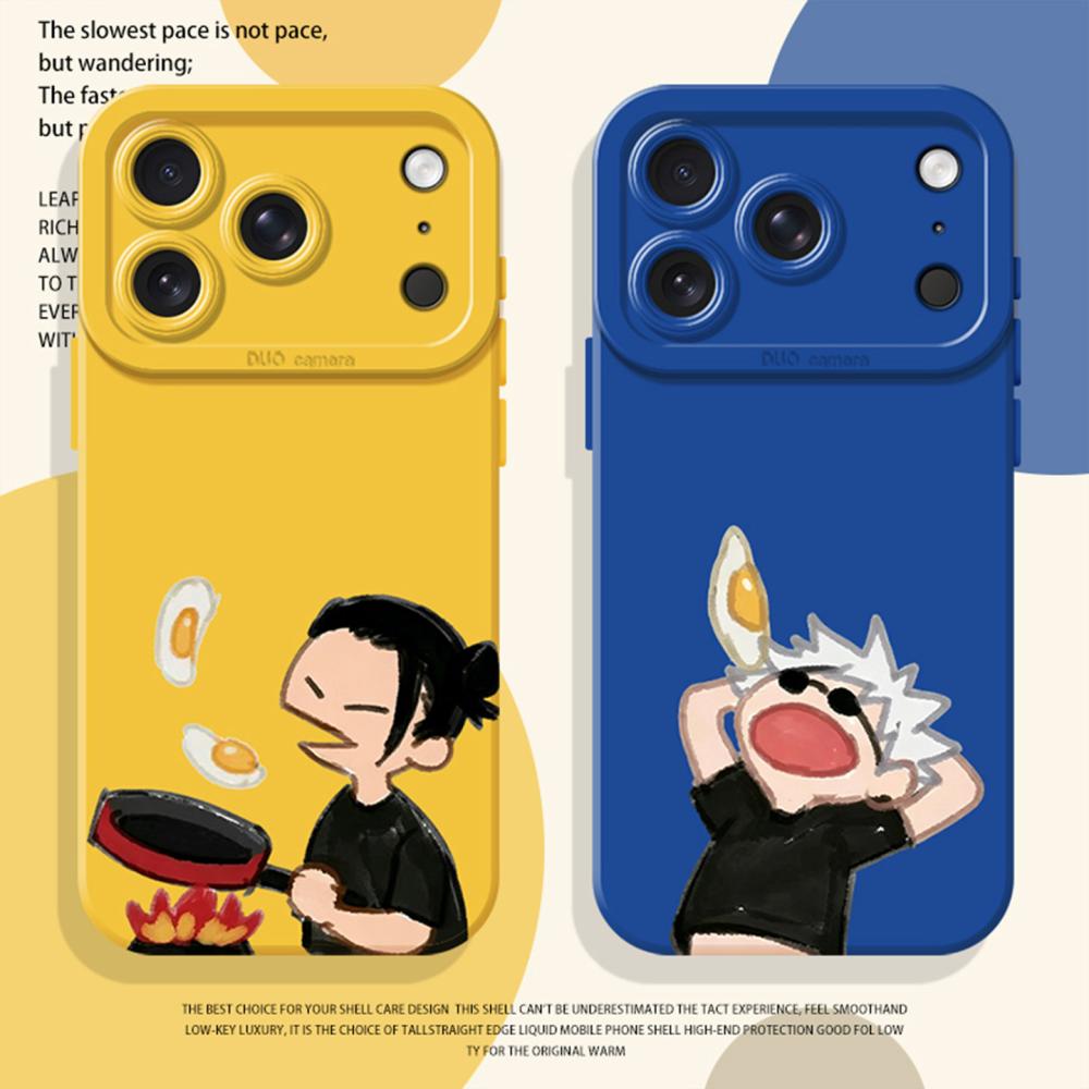 Phone Cases Jujutsu Kaisen - Jujutsu Kaisen Anime Satoru Gojo TPU+PC