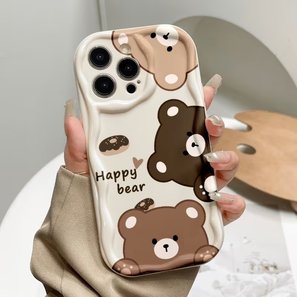 Phone Cases Xr Iphone - Cute Bear Cool Tiger Pattern Phone