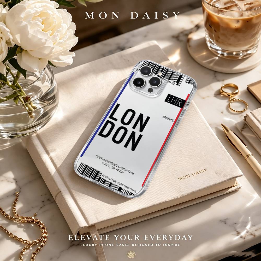 Air Ticket USA City London Par - огляд і ціна Phone Cases London