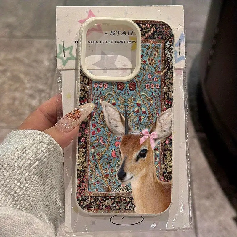 Vintage Deer Lichee Silicone P - огляд і ціна Phone Cases Xiaomi 15