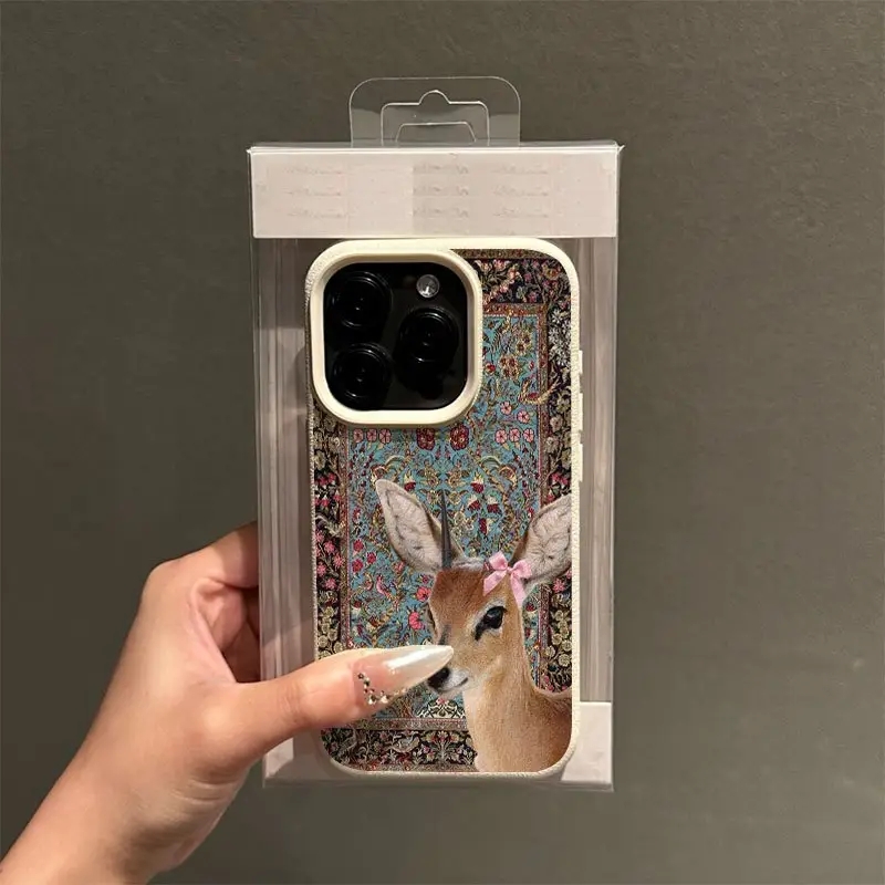 Vintage Deer Lichee Silicone P - огляд і ціна Phone Cases Xiaomi 15