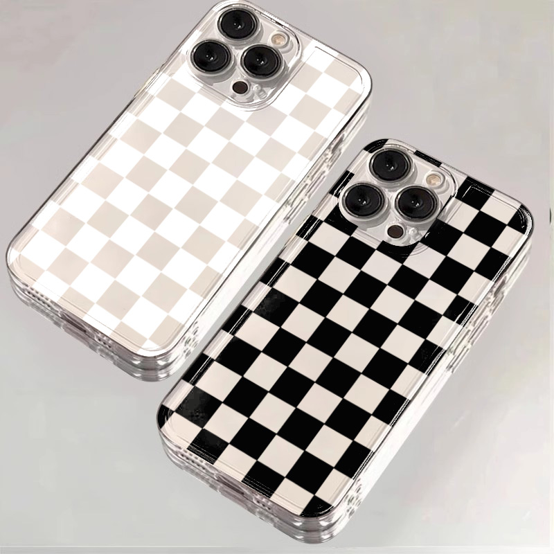Space Black Plaid Pattern Phon - огляд і ціна Phone Cases Xiaomi 15