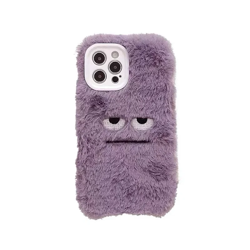 Cute Monster Plush Fluffy Phon - огляд і ціна Phone Cases Iphone 13