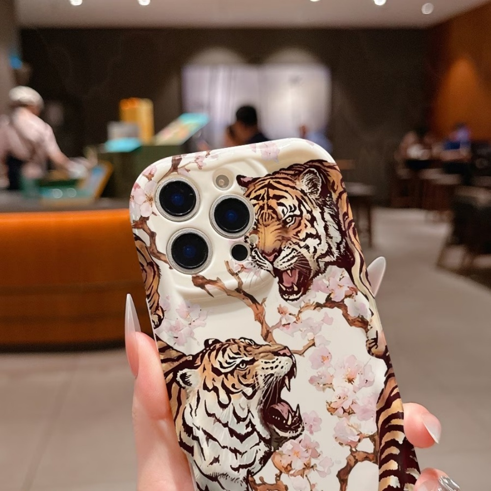 Cute Bear Cool Tiger Pattern P - огляд і ціна Phone Cases Xr Iphone